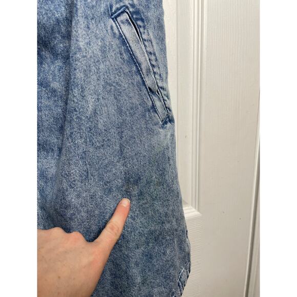 All Saints Dresses All Saints Adela Chambray Off Shoulder Dress Womens XS - Picture 6 of 12